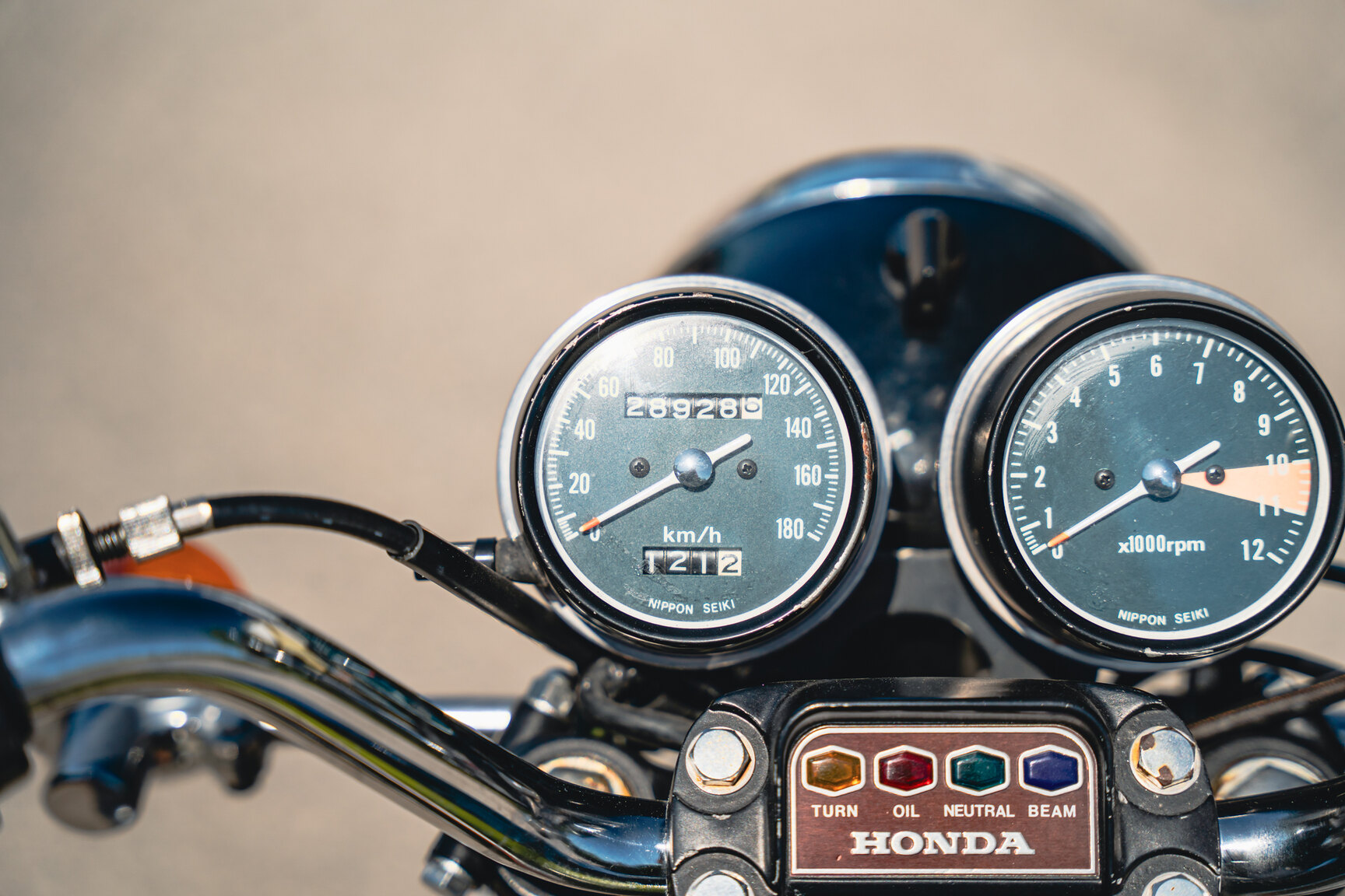 Exteriörbild på 1973 Honda CB 350 Four