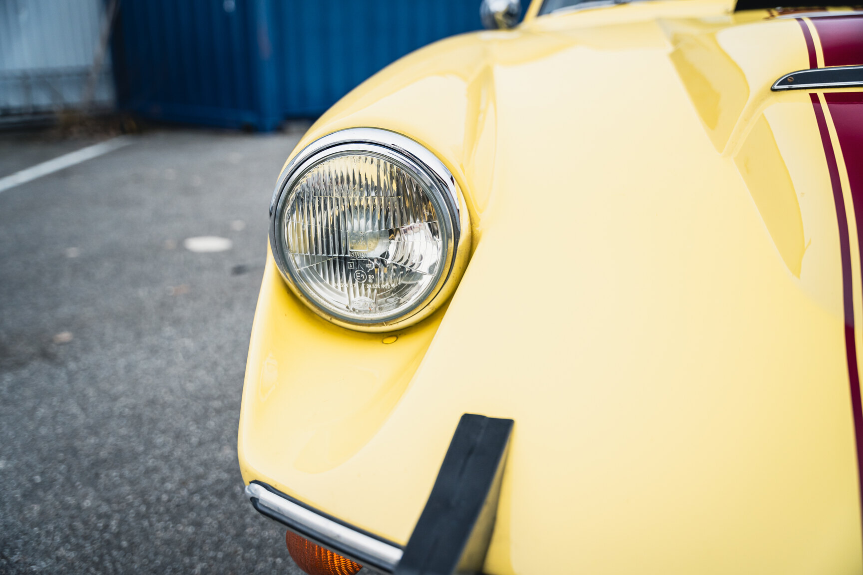 Exteriörbild på 1969 Saab Sonett II