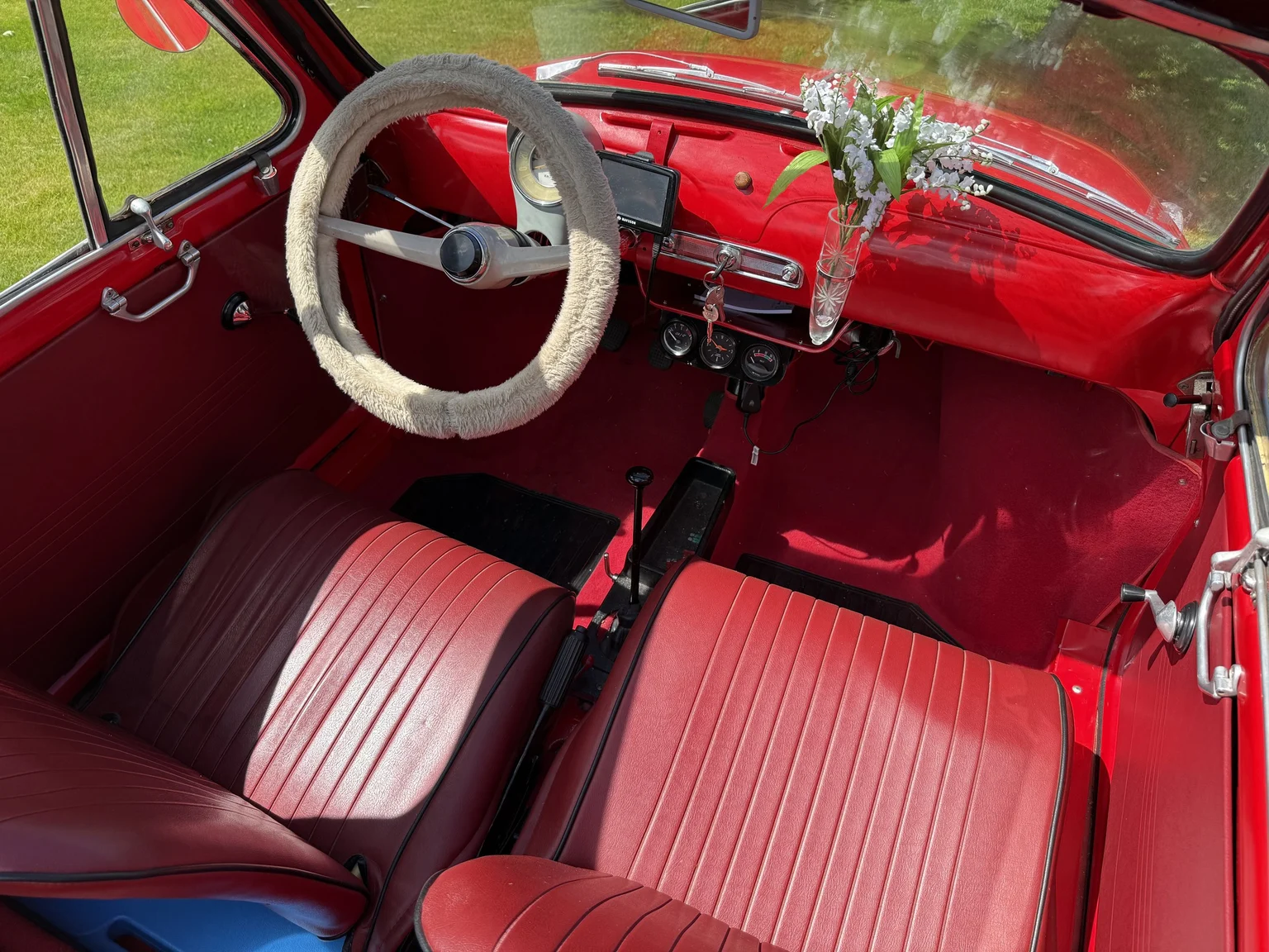 Innenraumfoto von 1958 Fiat 500 Nuova (4)