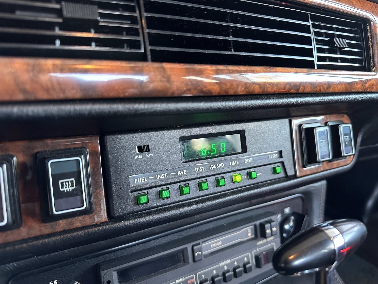Innenraumfoto von 1985 Jaguar XJ-SC