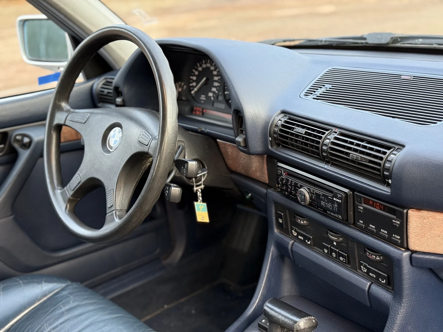 Interiörbild 1992 BMW 730iA (40)