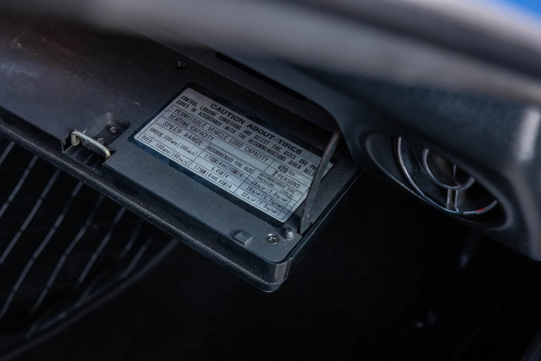 Innenraumfoto von 1973 Datsun 240Z Euro Spec (43)