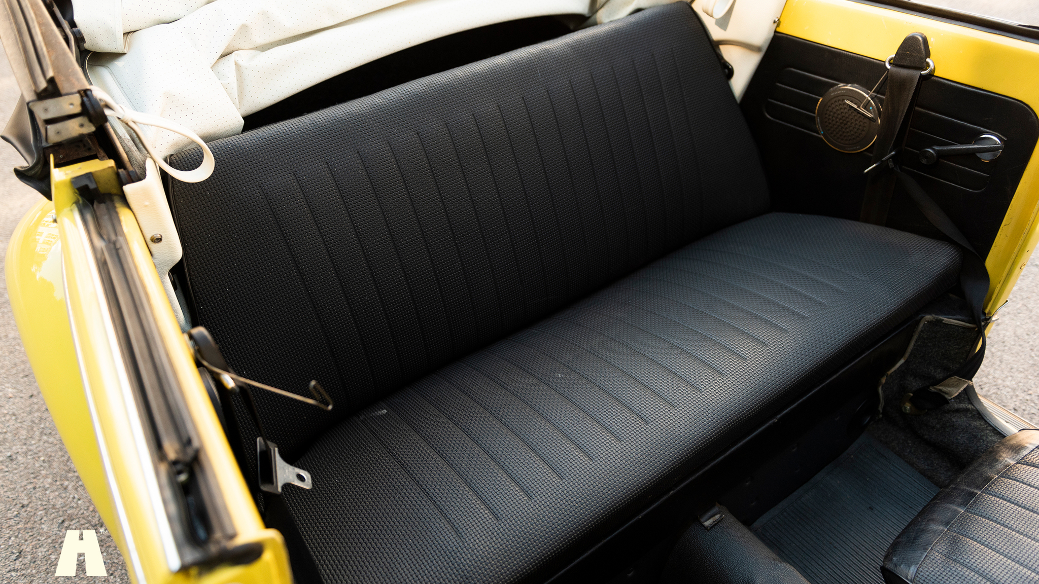 Interiörbild 1972 Volkswagen beetle cabriolet 1302 LS