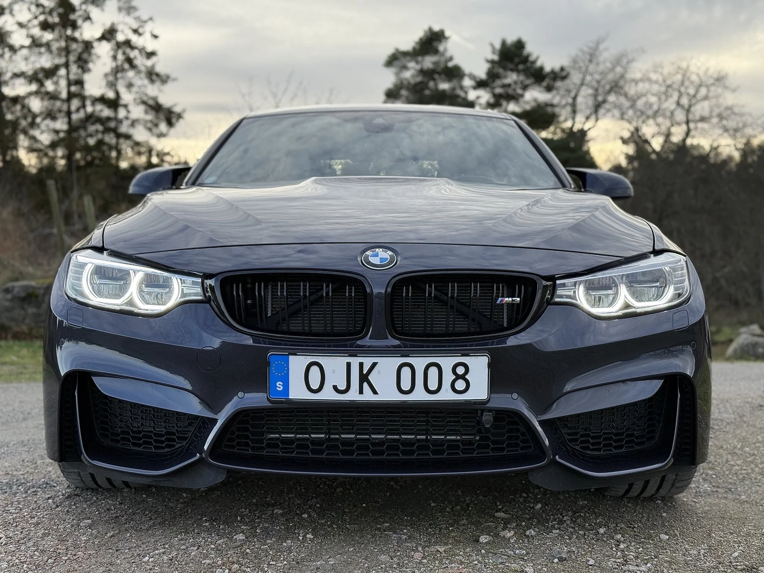 Exteriörbild på 2017 BMW M3 Competition 30 Jahre (8)