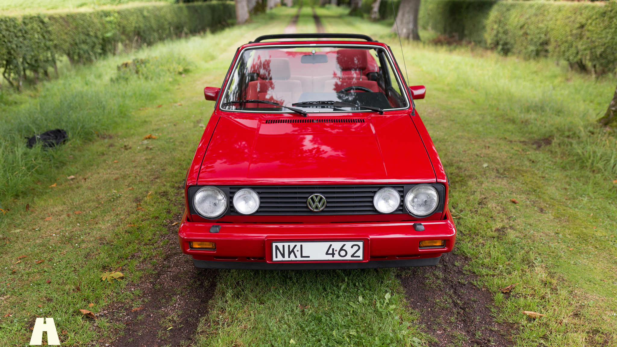 Exterior image of 1988 Volkswagen Golf GTI Cabriolet