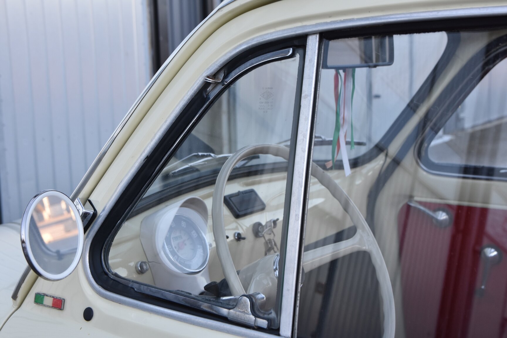 Exteriörbild på 1968 Fiat 500