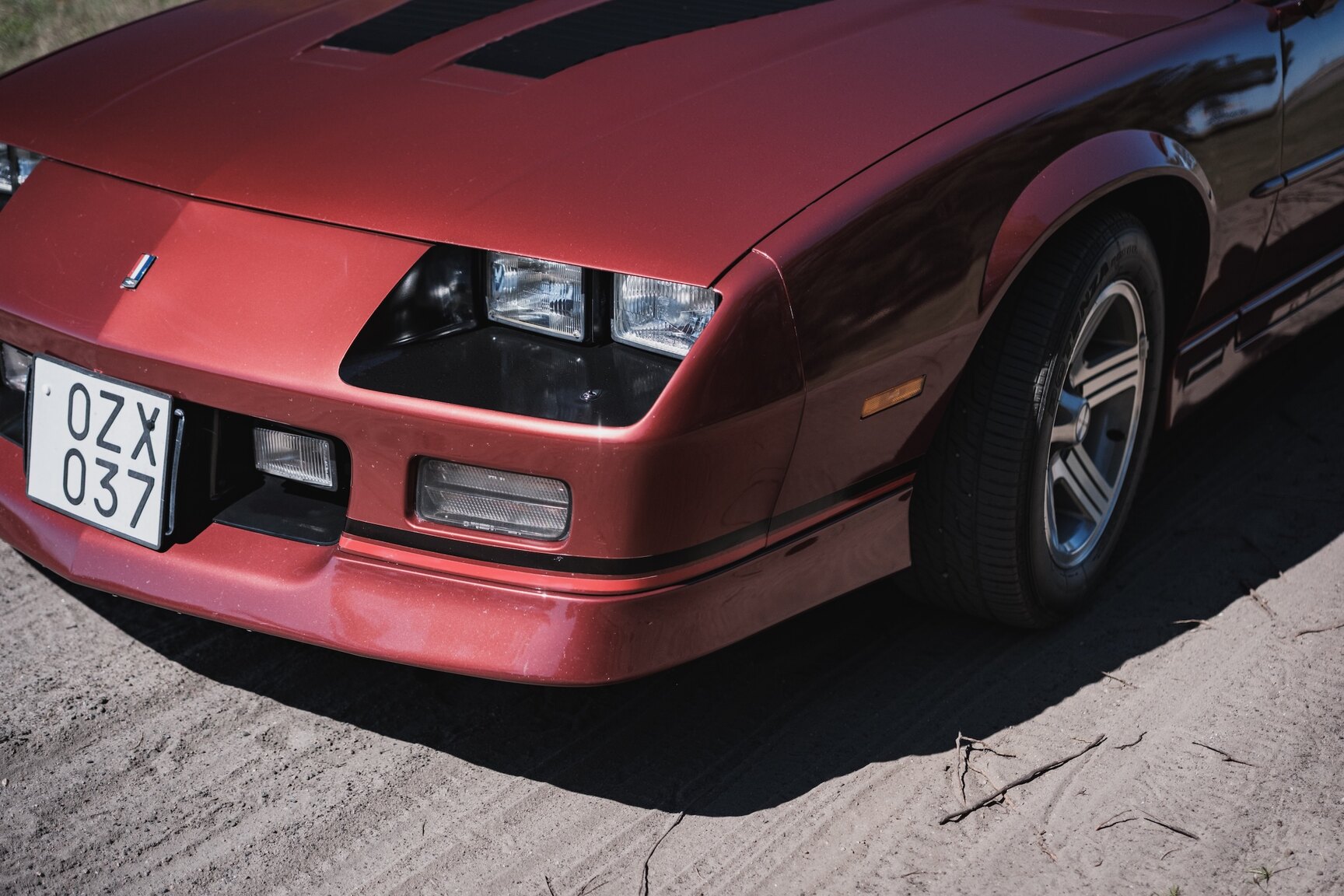 Exterior image of 1988 Chevrolet Camaro Z28 Iroc-Z Convertible