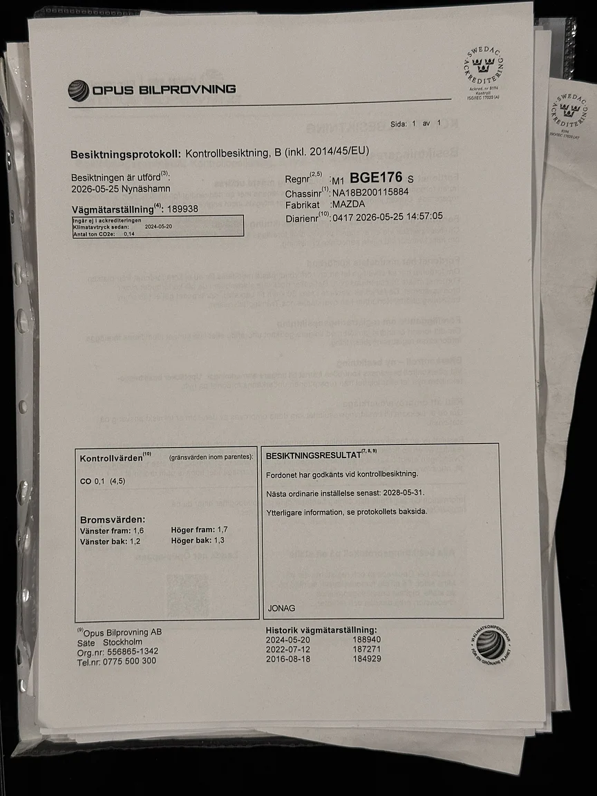 Dokumentation, 1991 Mazda MX-5 Miata (17)
