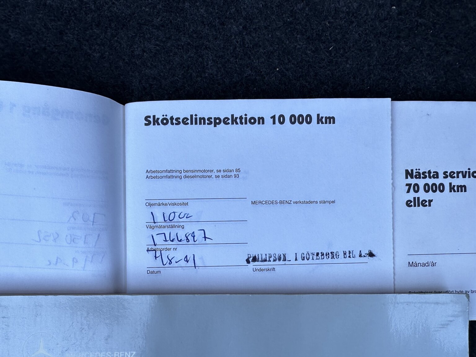 Documentation for 1990 Mercedes-Benz 300 CE 24V