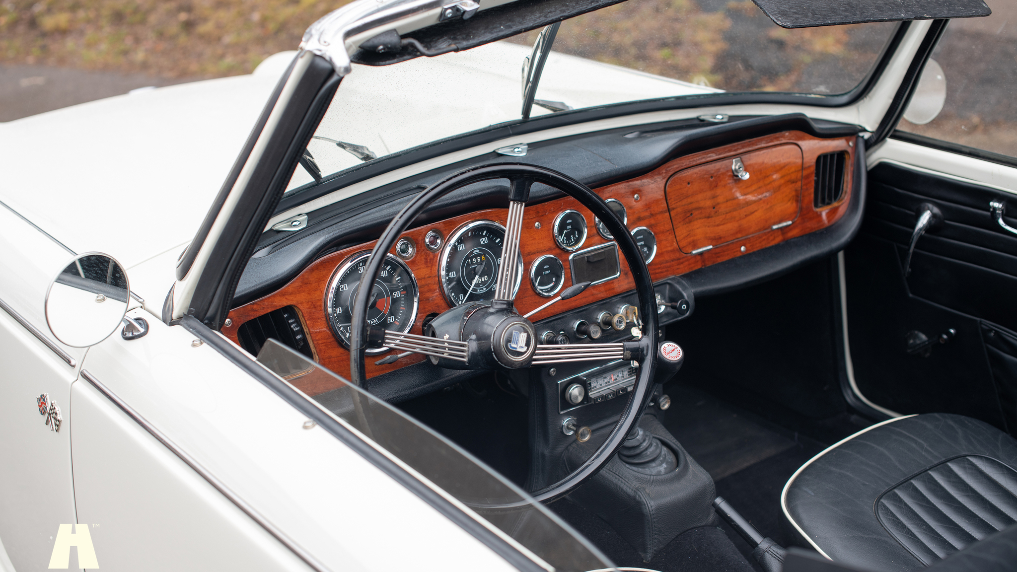 Innenraumfoto von 1966 Triumph TR4 A