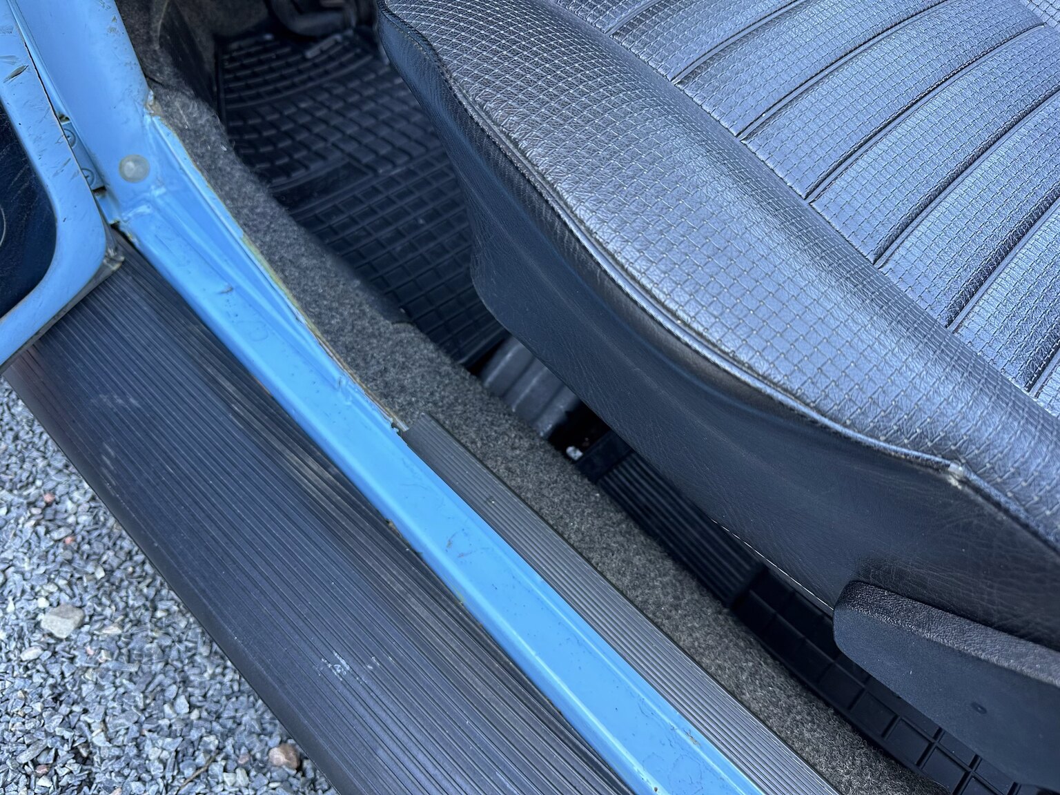 Interiörbild 1979 Volkswagen Beetle 1303 Käfer