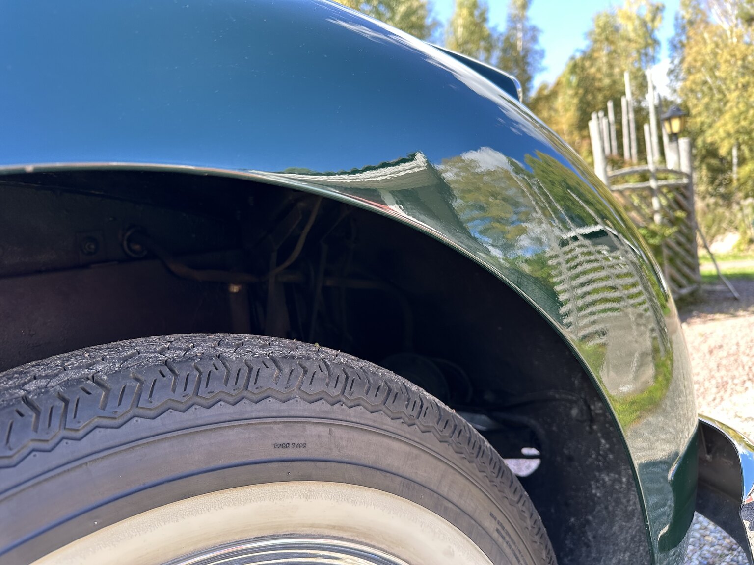 Exteriörbild på 1958 Jaguar XK150
