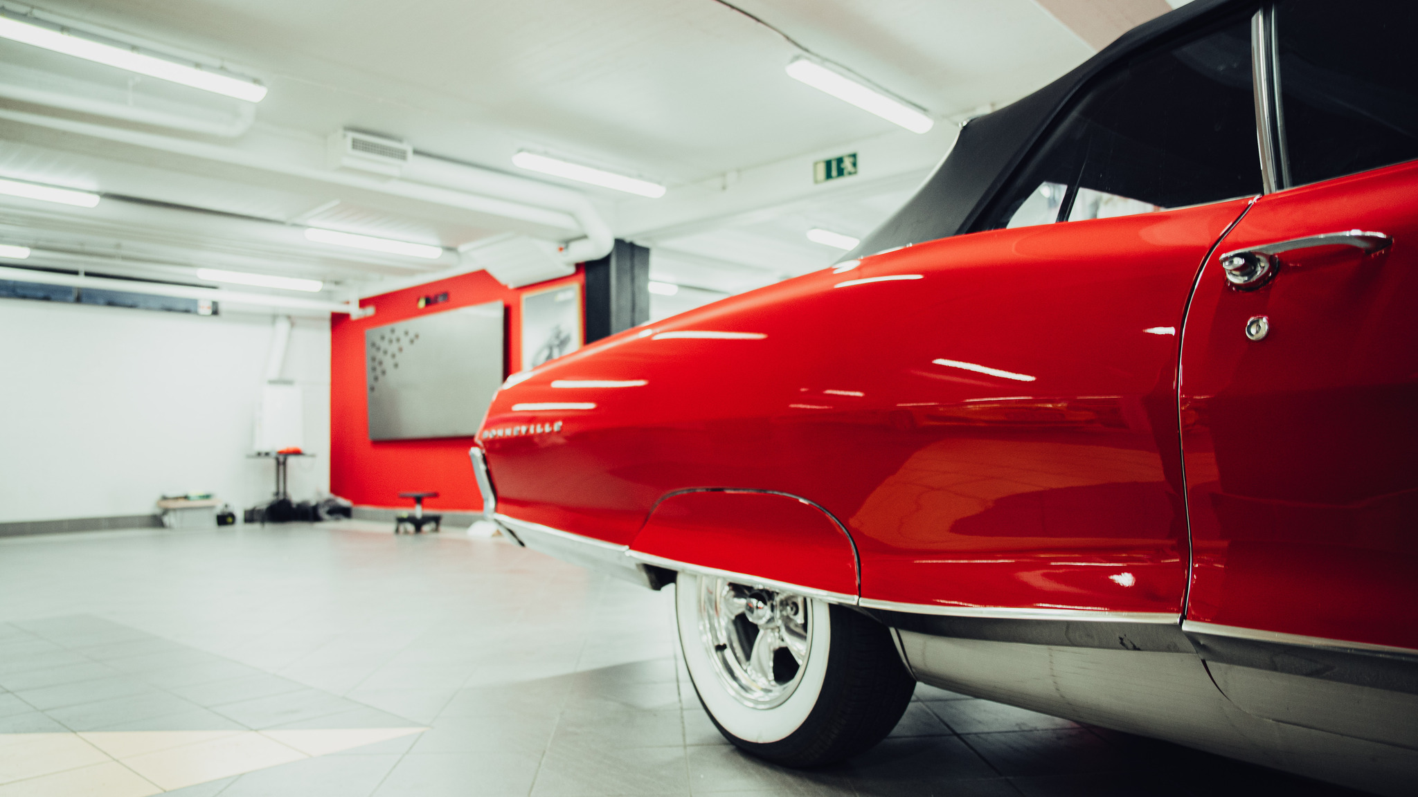 Exteriörbild på 1965 Pontiac Bonneville Cabriolet 6.4 V8