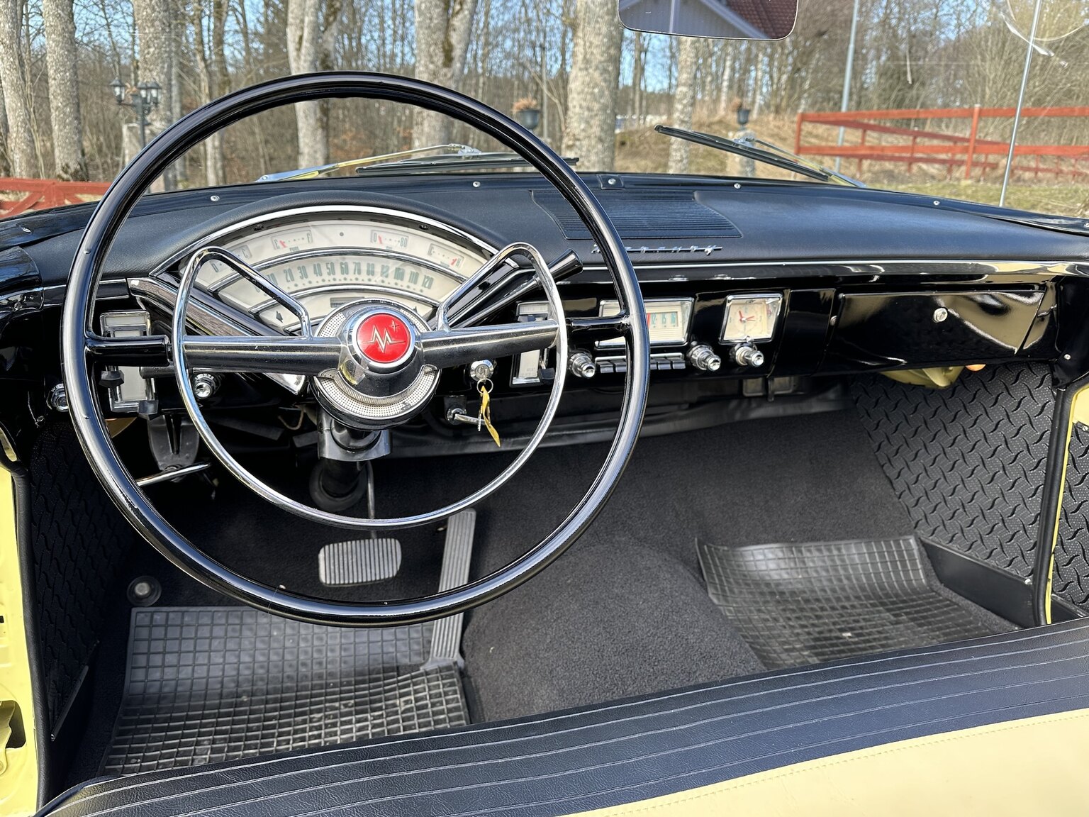 Interiörbild 1955 Mercury Montclair