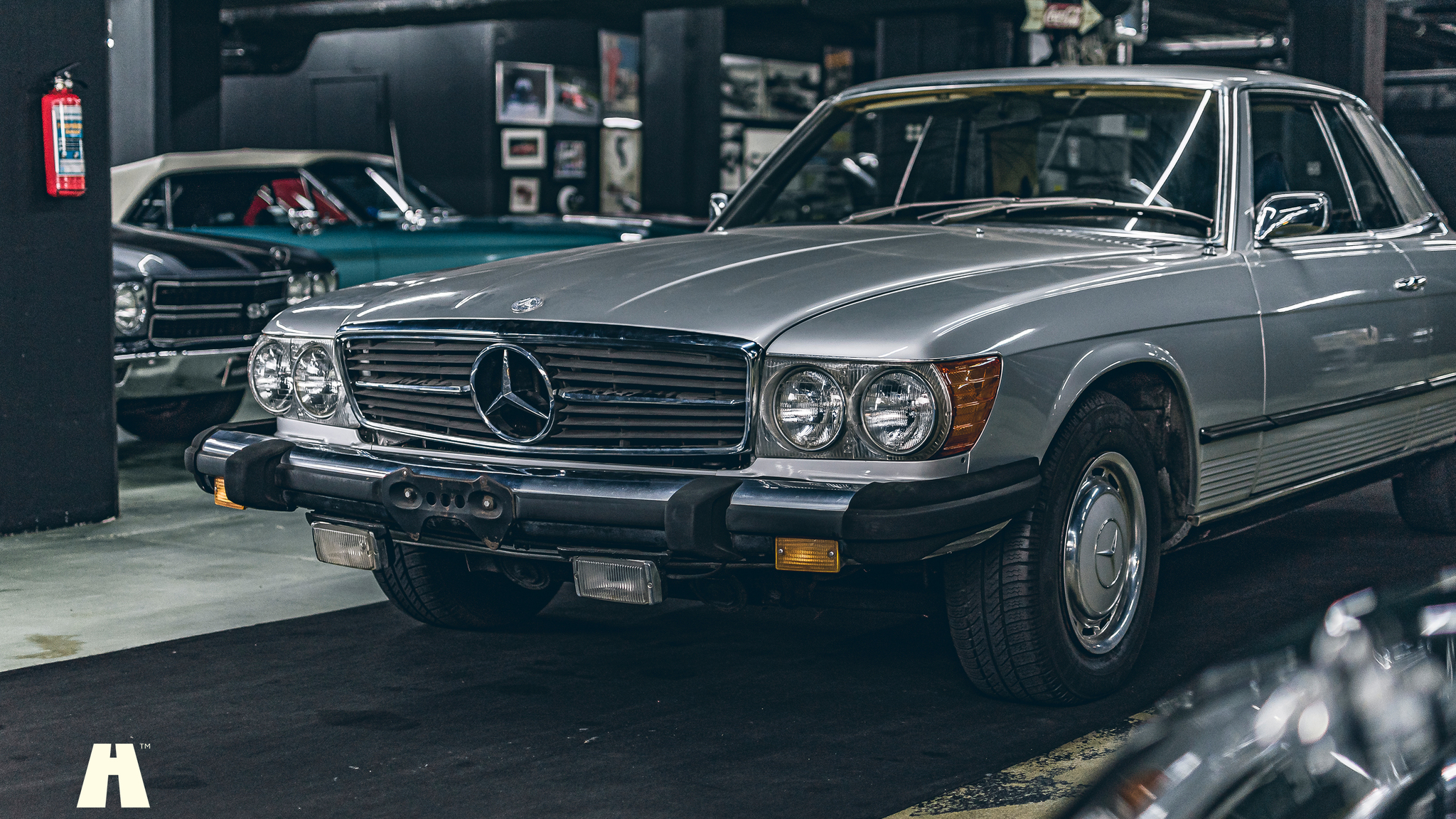 Exterior image of 1974 Mercedes SLC450 Project