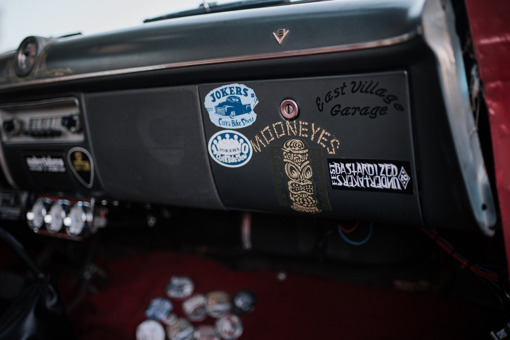 Interiörbild 1953 Ford Mainliner Custom