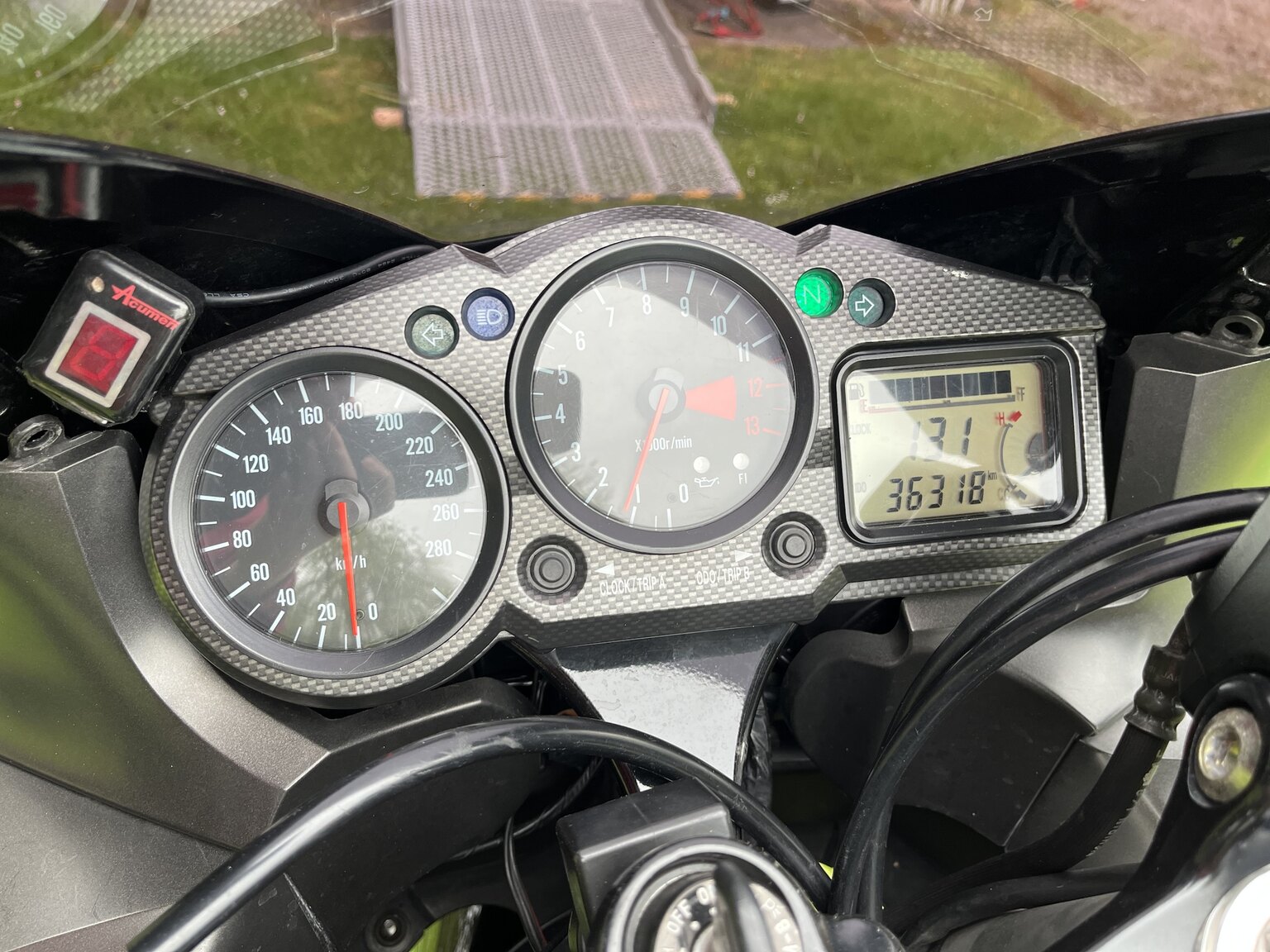 Exteriörbild på 2002 Kawasaki Ninja ZX-12R