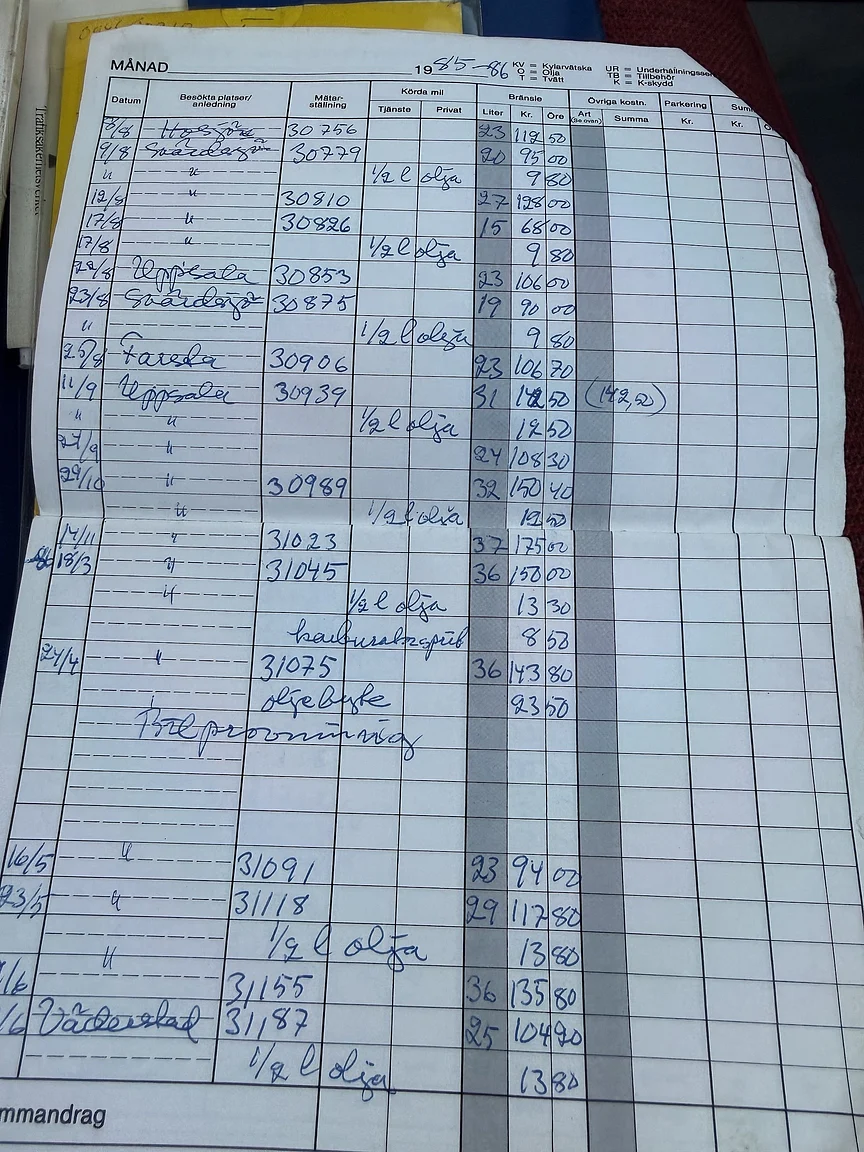 Documentation for 1964 Volvo Amazon (28)