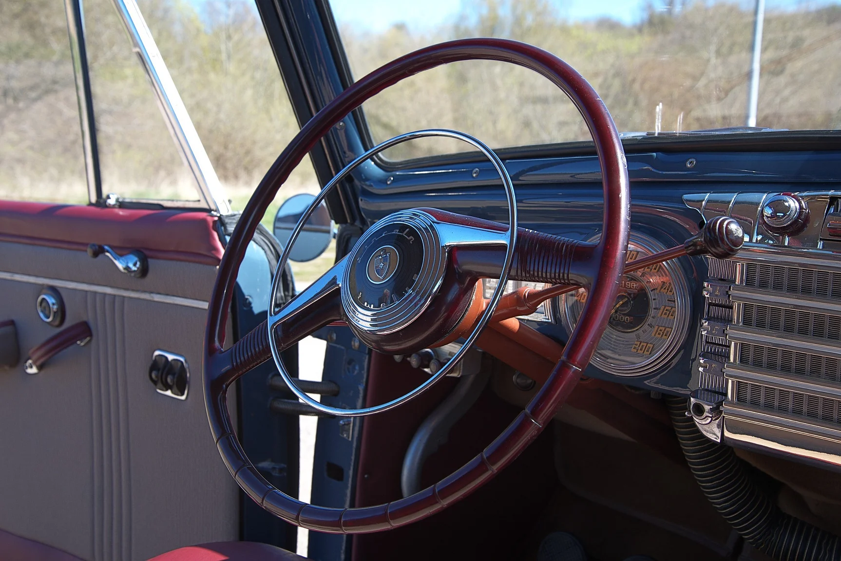 Interiörbild 1947 Lincoln Continental CoupÉ / 1946 (7)
