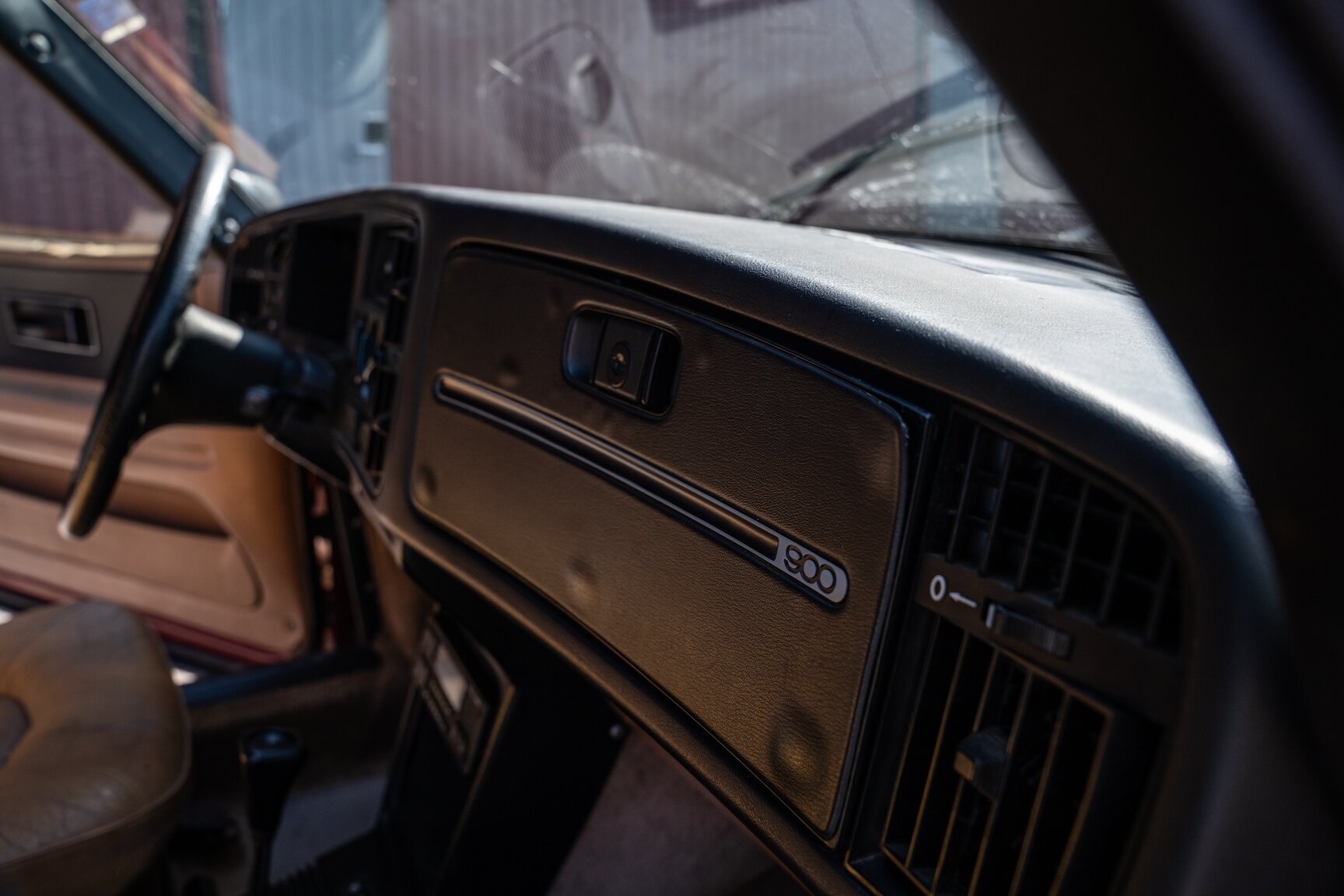 Interiörbild 1988 Saab 900 Turbo Convertible