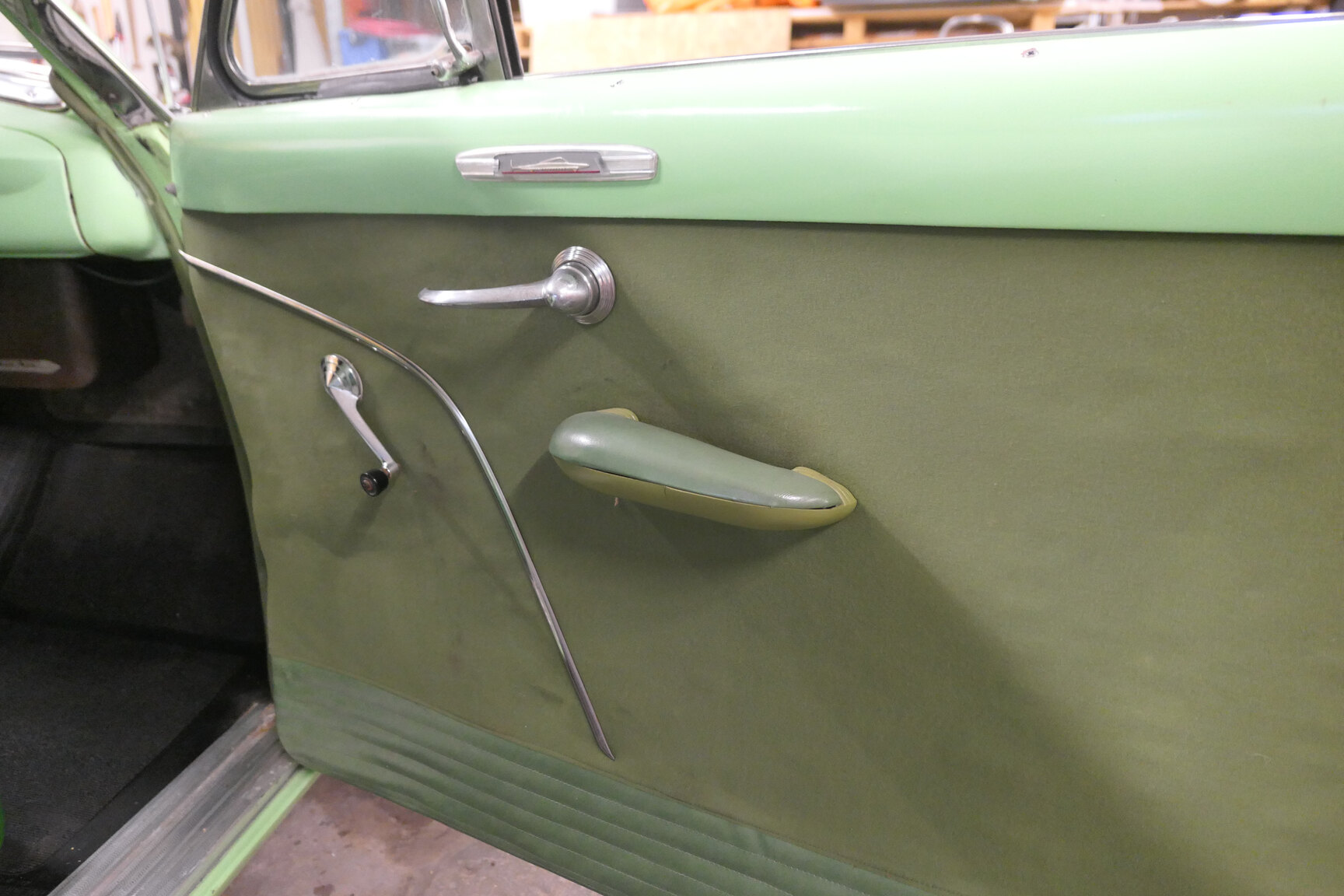 Innenraumfoto von 1949 Ford Custom Convertible