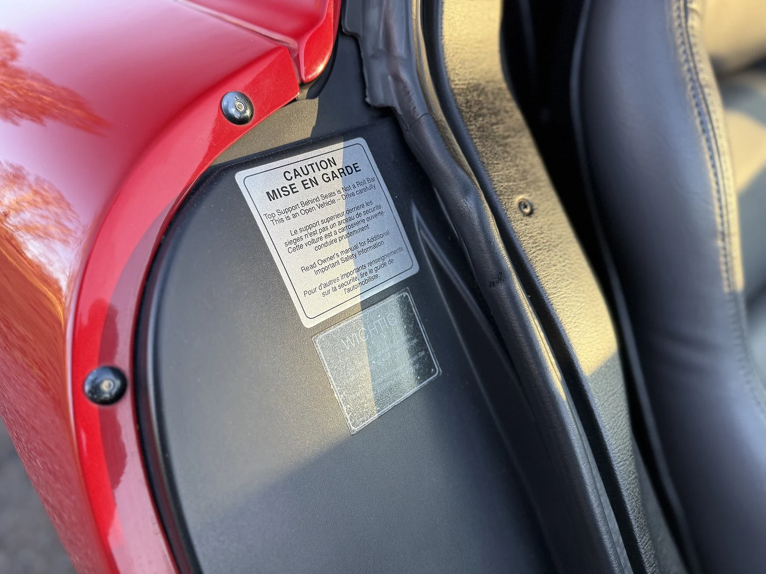 Innenraumfoto von 1994 Chrysler Viper (23)