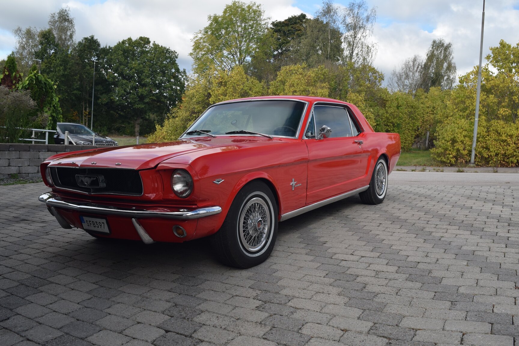 Exteriörbild på 1965 Ford Mustang 