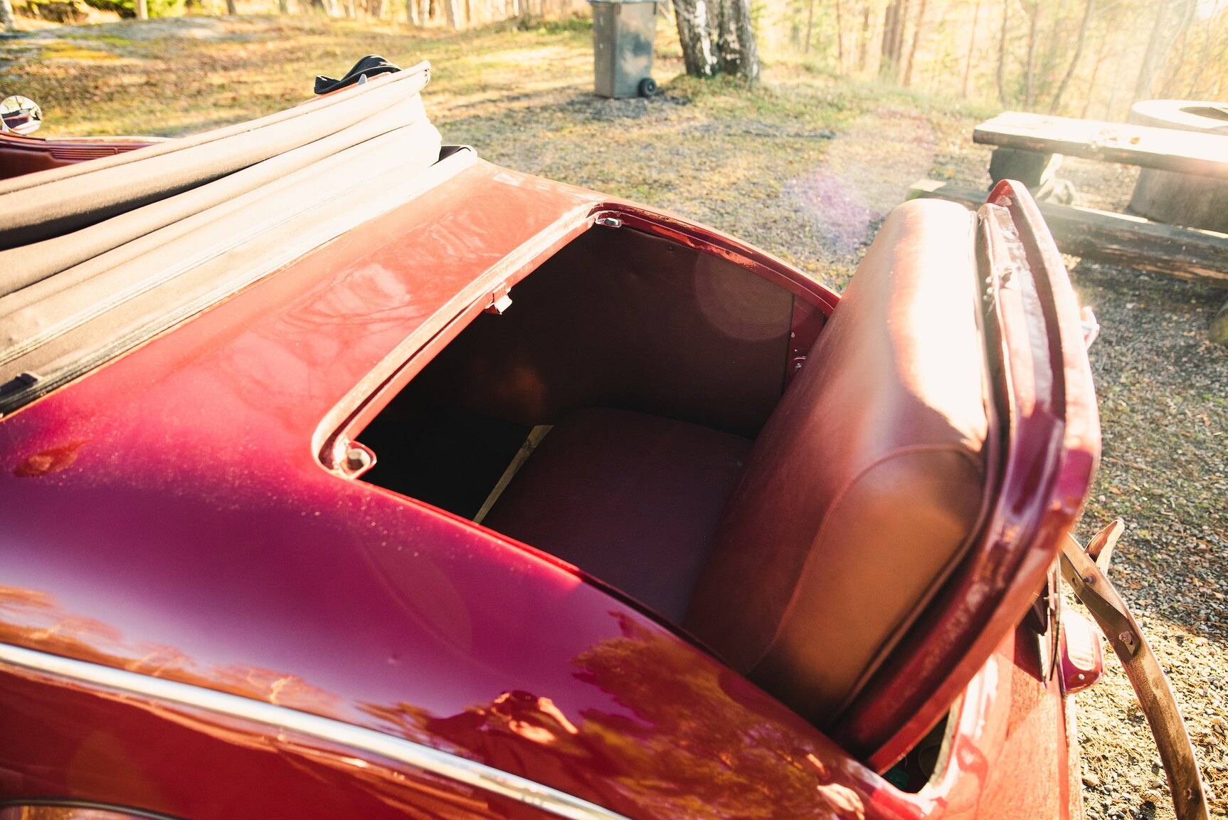 Interior image of 1938 Dodge Six Convertible Coupé