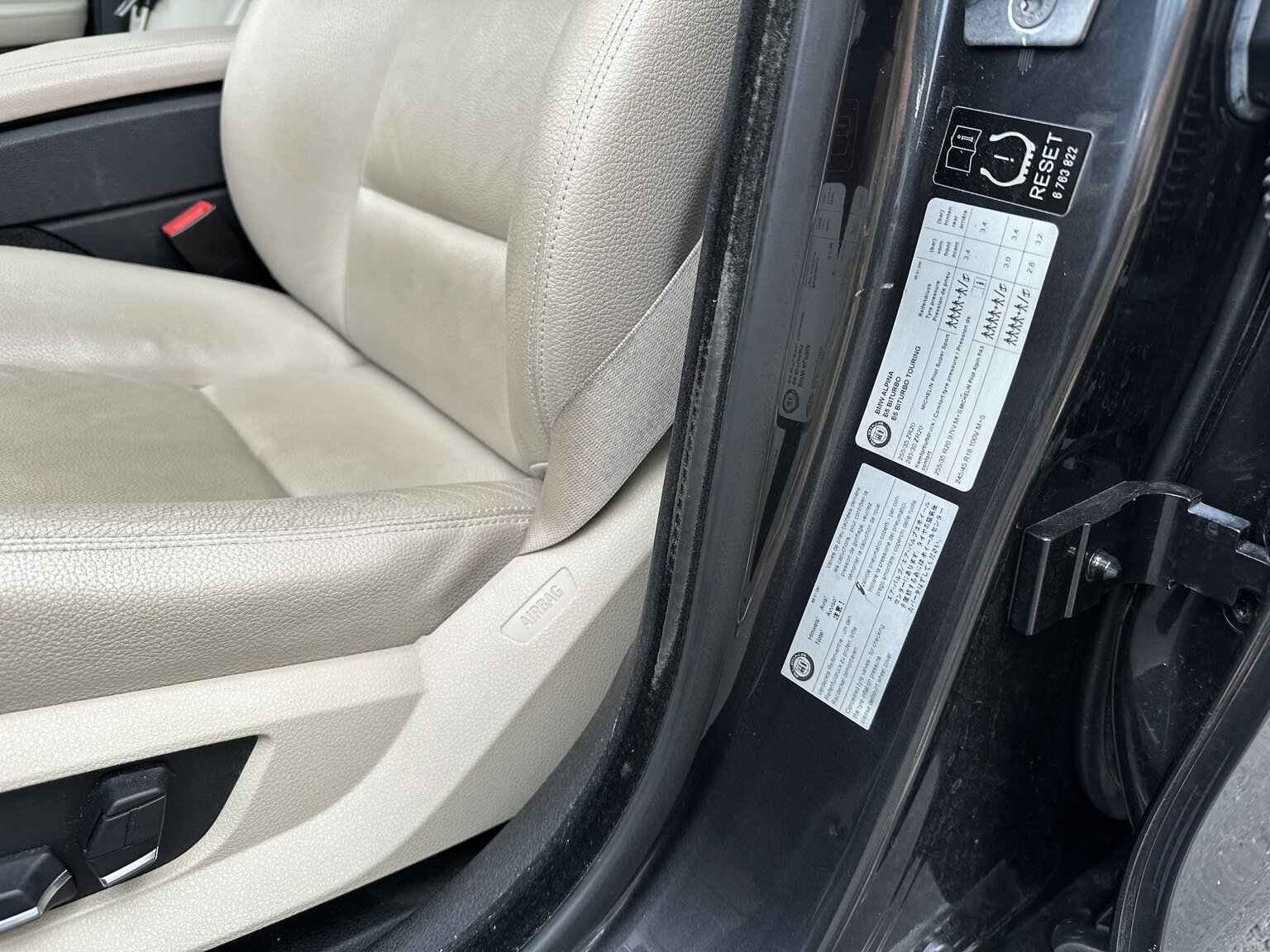 Interiörbild 2011 ALPINA B5 Bi-Turbo Touring Switch-Tronic