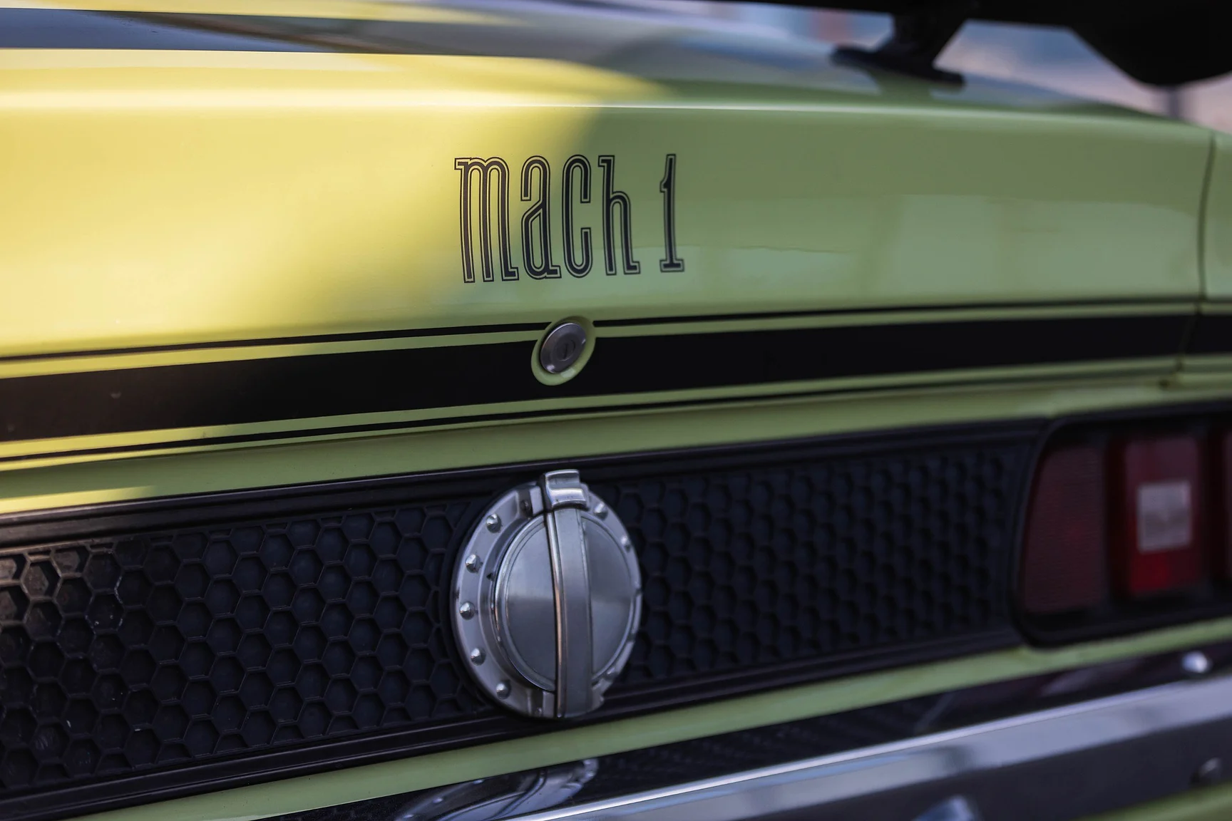 Aussenfoto 1971 Ford Mustang Mach 1 351cui (49)