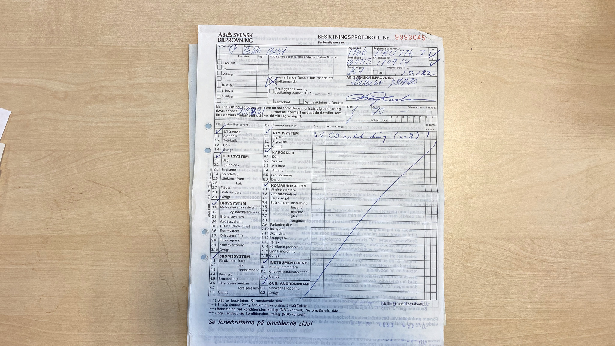 Documentation for 1966 Volvo Amazon (57)