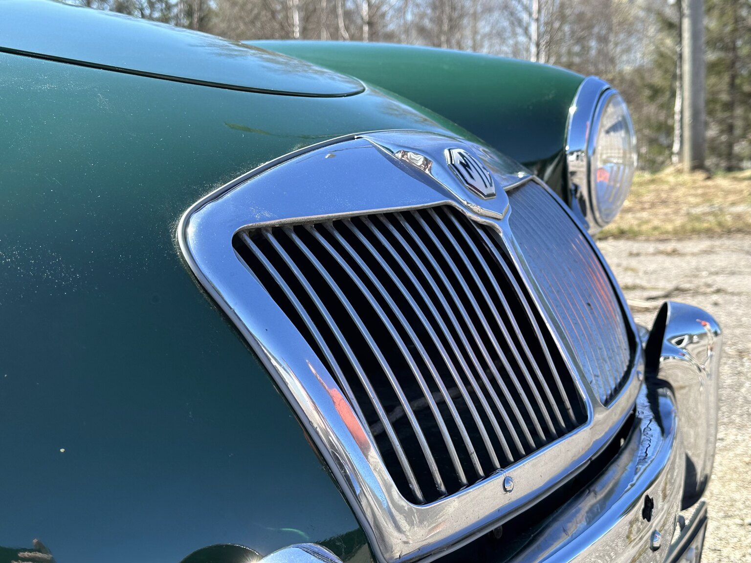 Exteriörbild på 1957 MGA Roadster (56)