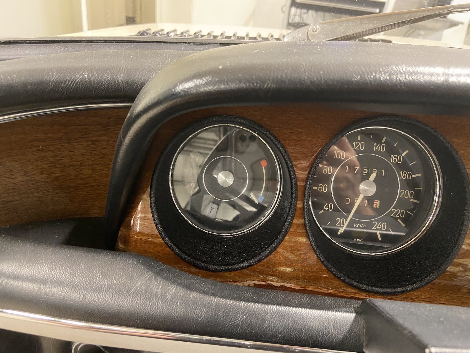 Interiörbild 1971 BMW 2800 CS