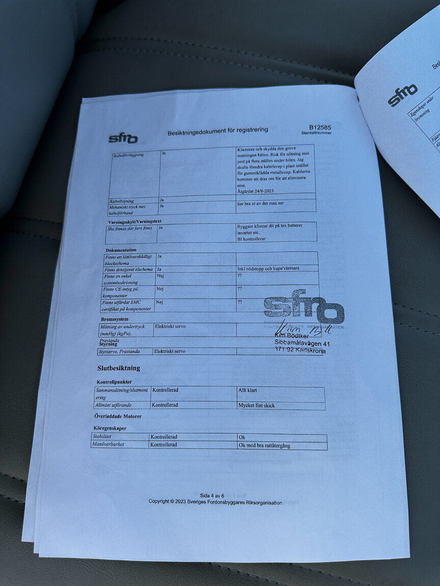 Dokumentation för 1956 FORD F100 Electric