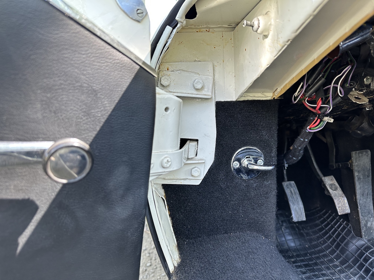 Innenraumfoto von 1969 Jaguar E-Type