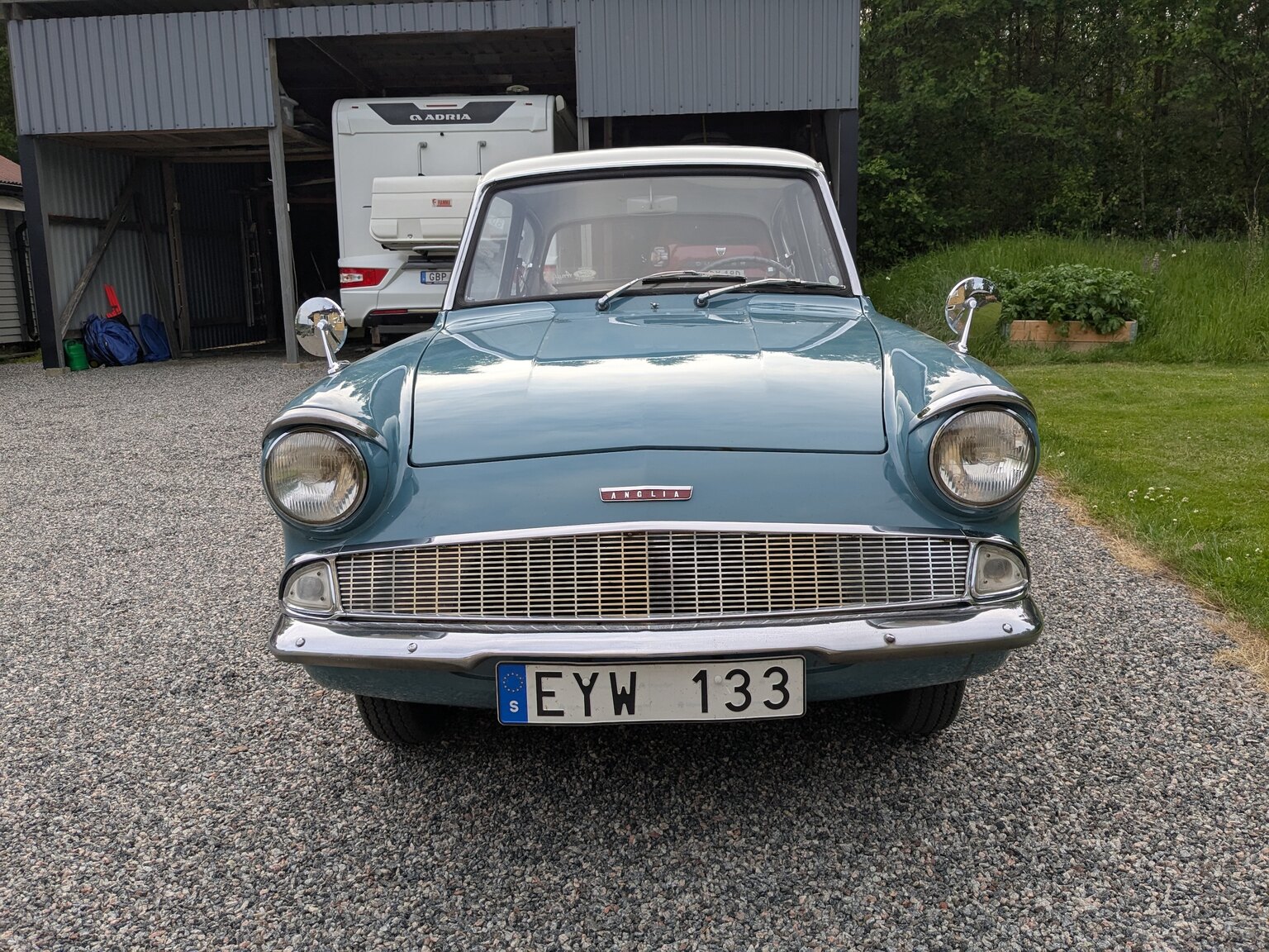 Exterior image of 1961 Ford Anglia Deluxe