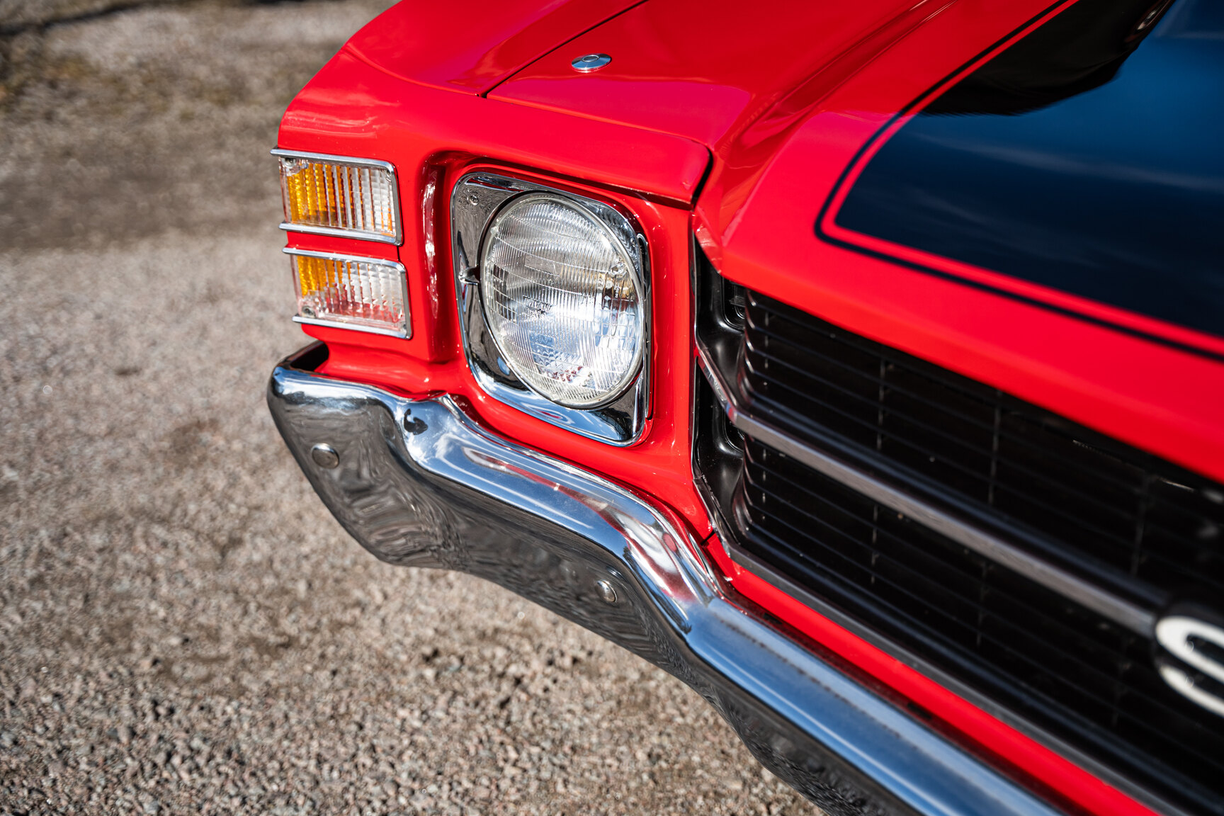 Exteriörbild på 1971 Chevrolet Chevelle SS
