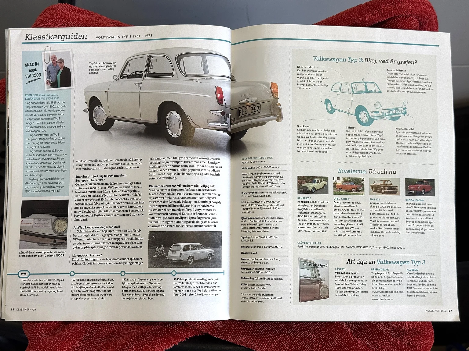 Documentation for 1965 Volkswagen 1500 Limousine 311 Notchback (5)
