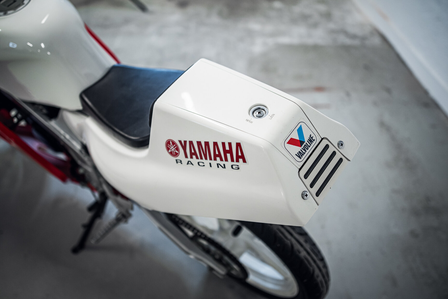 Exteriörbild på 1990 Yamaha TZ50 Racing
