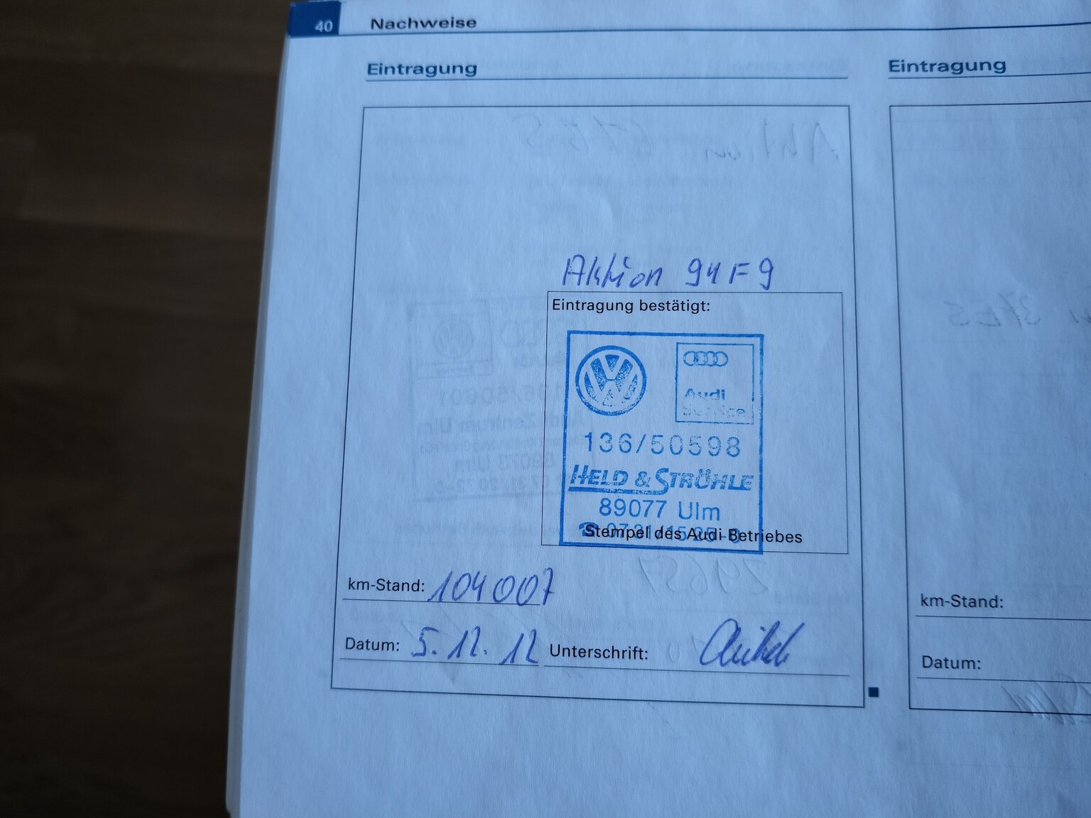 Dokumentation för 2009 Audi TTS Roadster