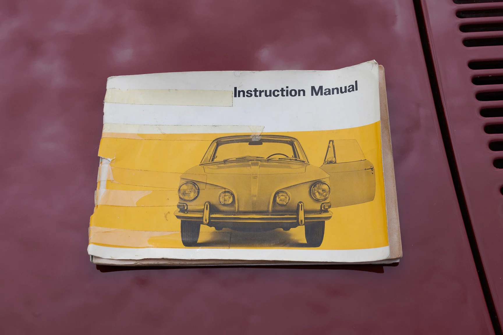 Dokumentation för 1968 Volkswagen Typ 34 1600 L Karmann-Ghia (3)
