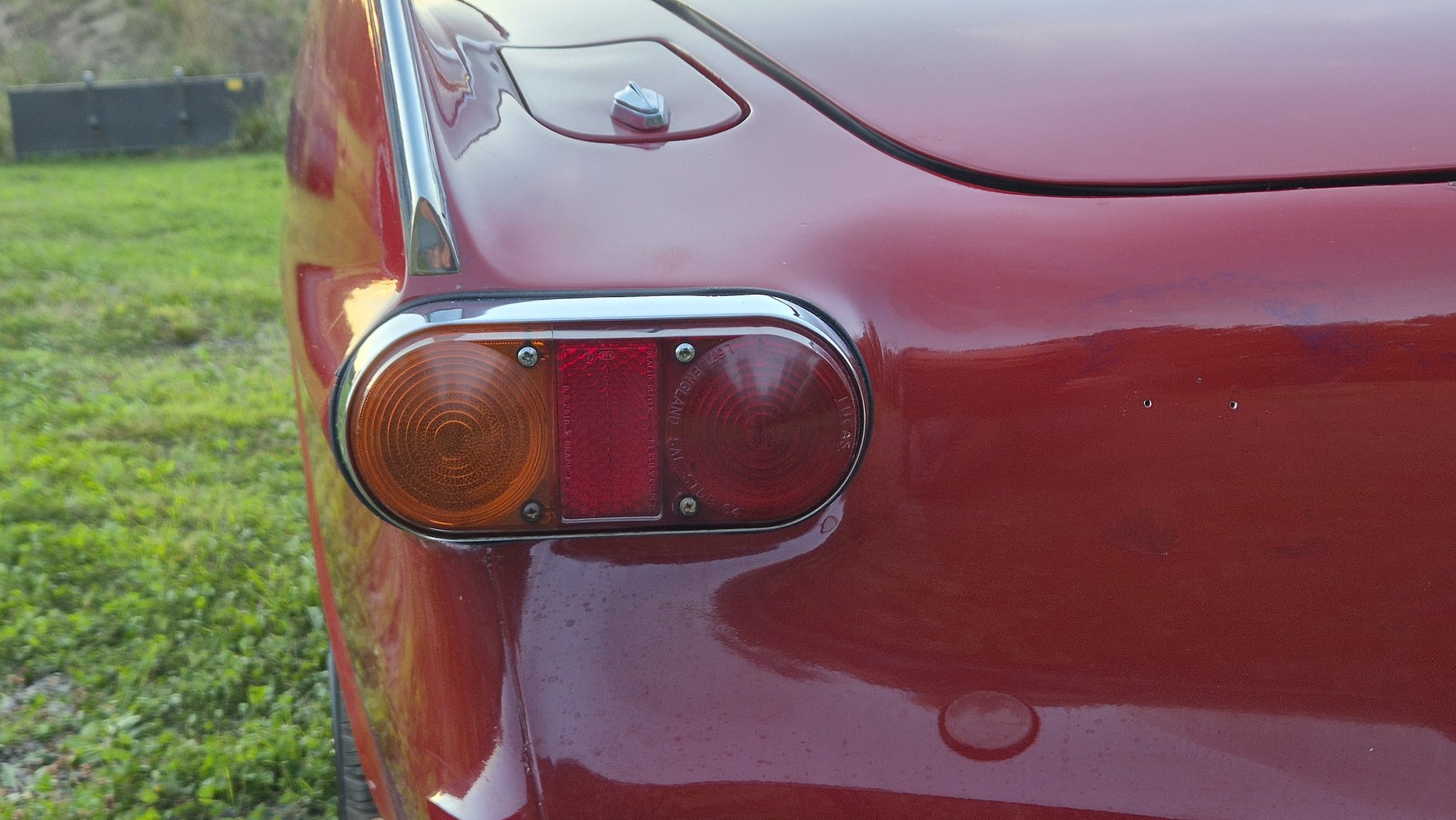 Exteriörbild på 1968 Volvo P1800S