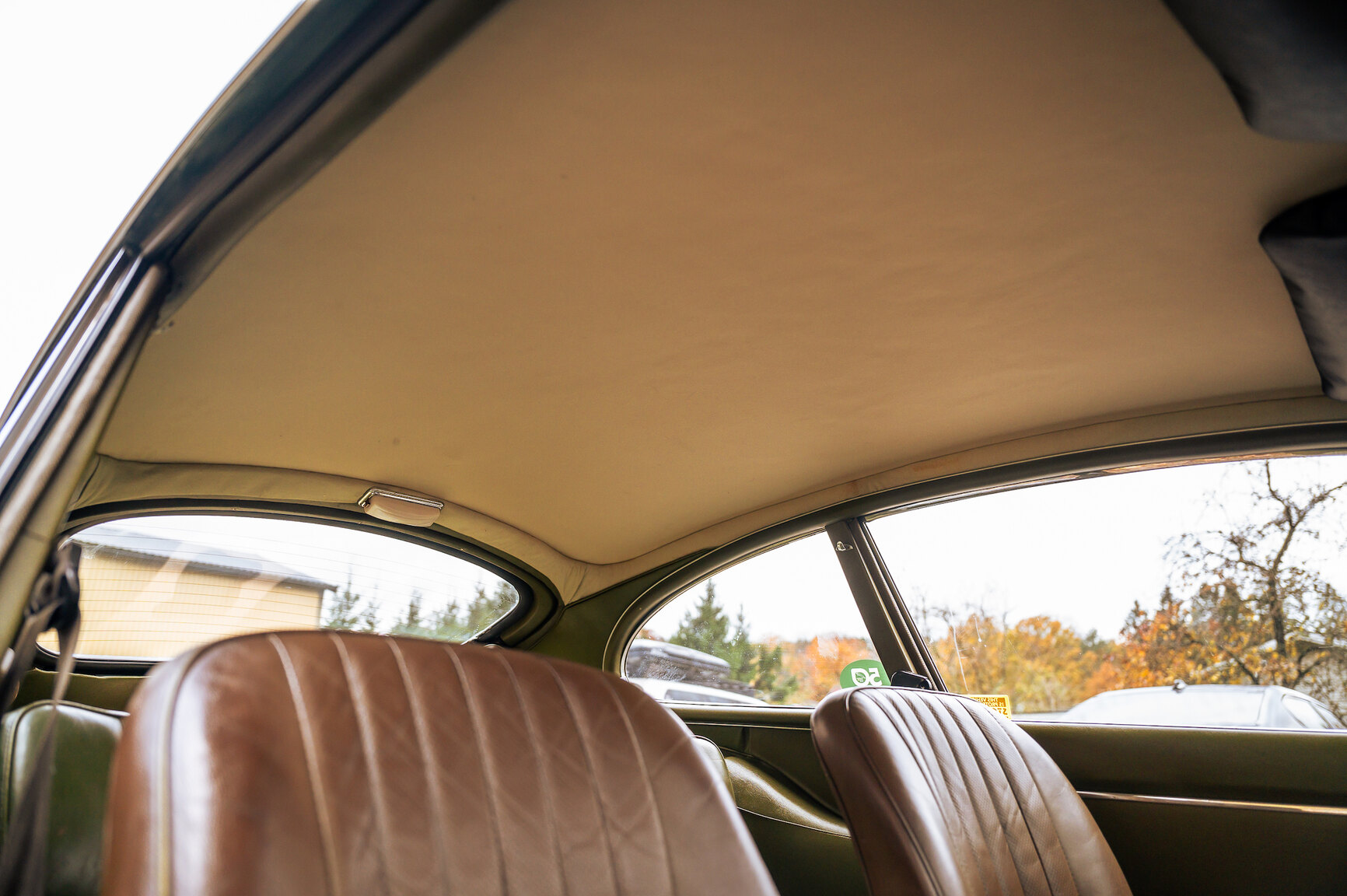 Interiörbild 1973 Jaguar E-Type V12