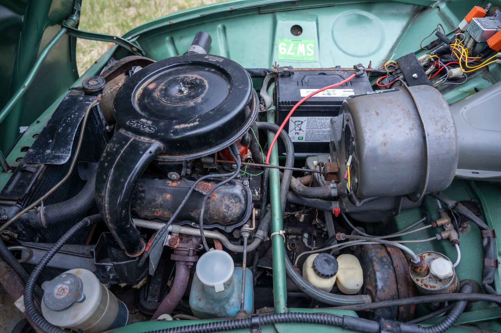 1979 Saab 96 GL, Mekanik