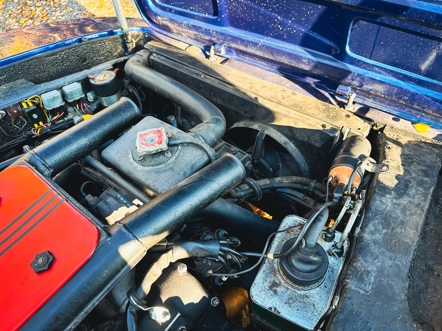 Image of 1973 Maserati Indy mechanics
