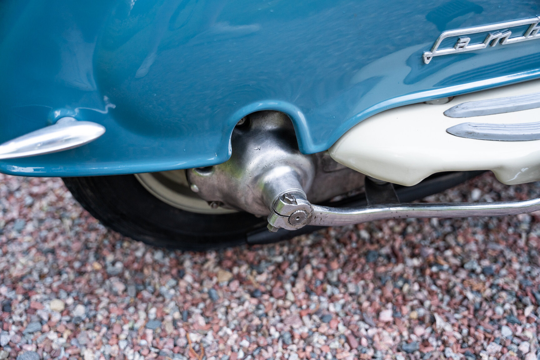 Aussenfoto 1960 Lambretta Milano II