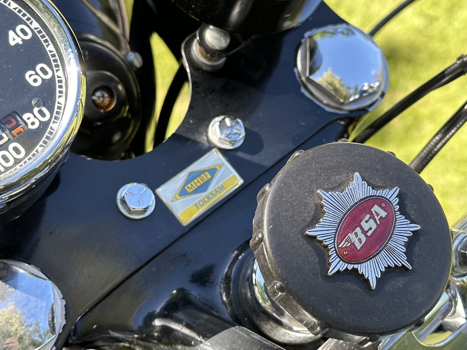 Aussenfoto 1954  BSA A10 Deluxe