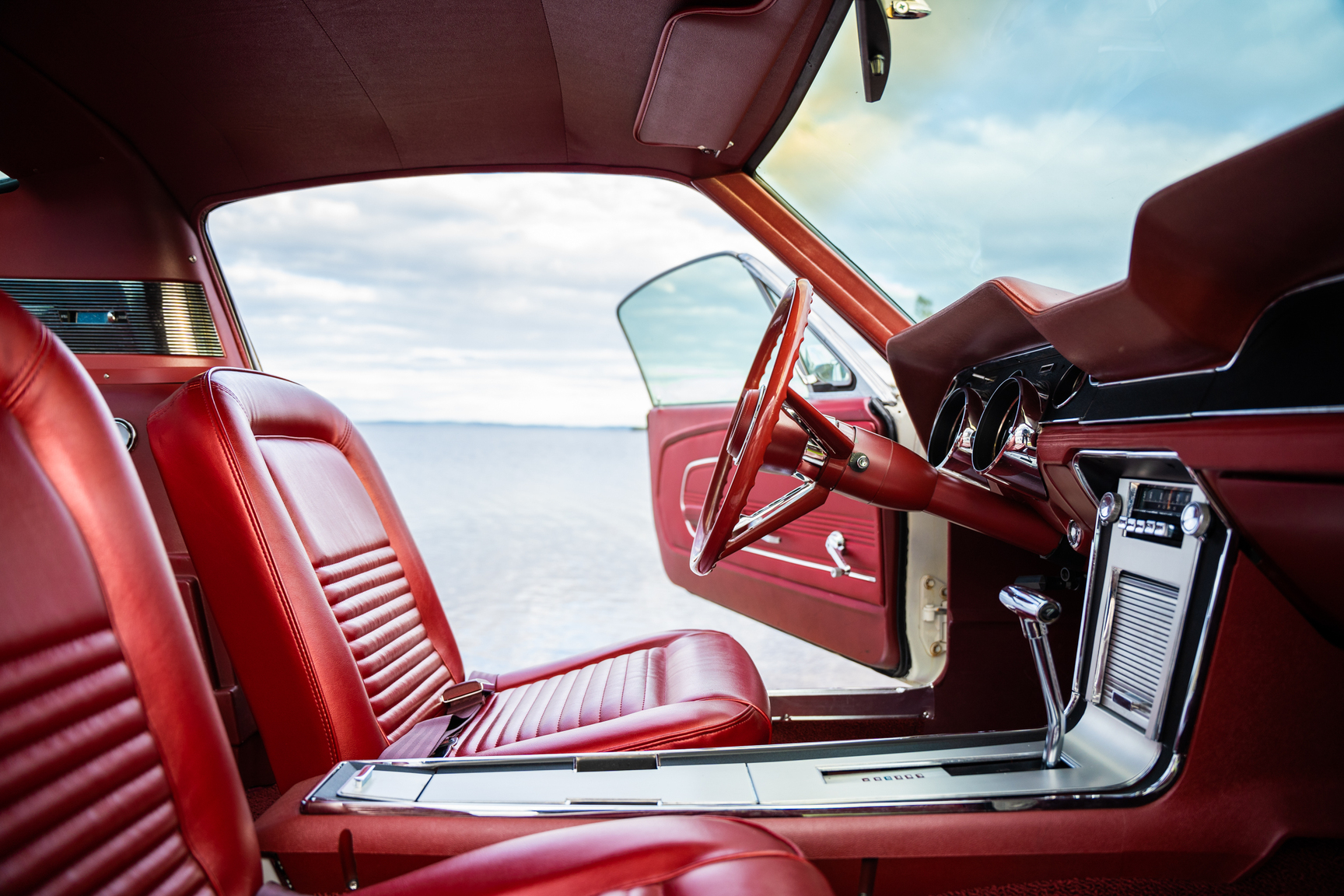 Interiörbild 1967 Ford Mustang Fastback (7)