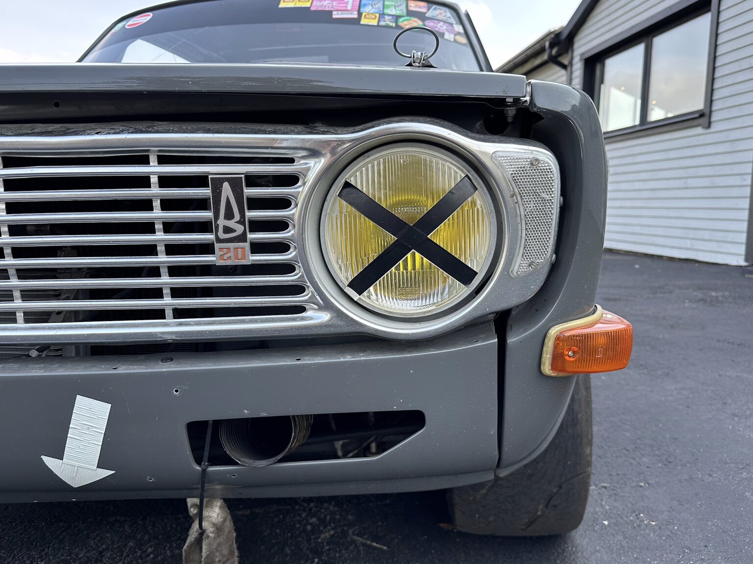 Aussenfoto 1969 Volvo 142 race car