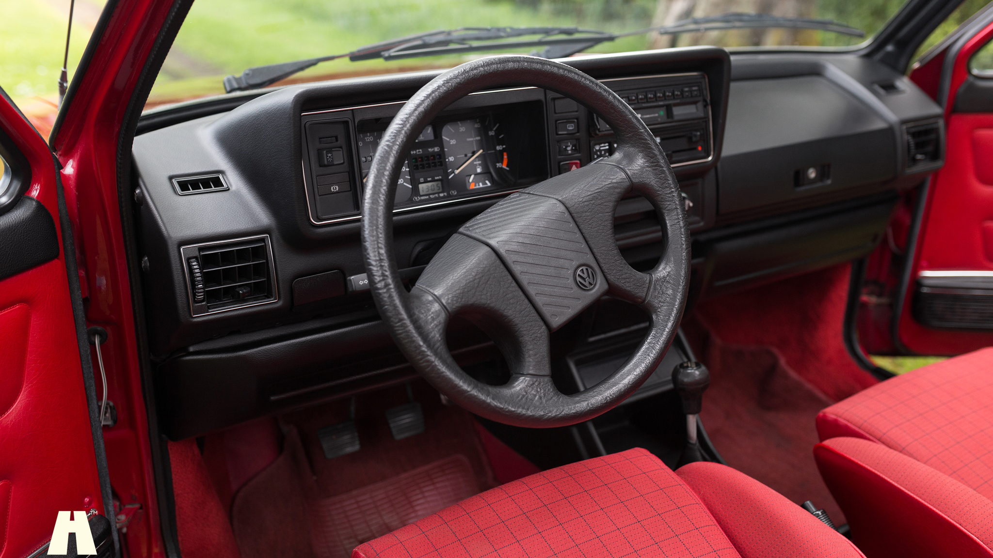 Interior image of 1988 Volkswagen Golf GTI Cabriolet